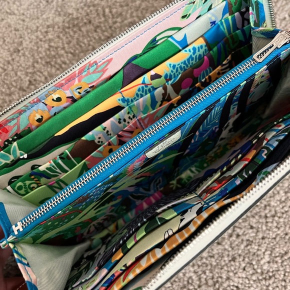 Hermes // silk in wallet vert fizz - Picture 4 of 4